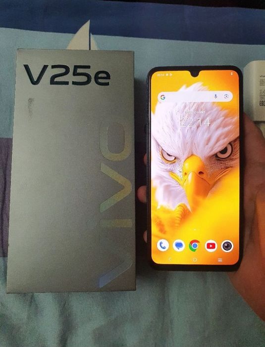 Vivo V25e 16/128GB Black Igravoy Full Karopka holati Yaxshi Otlichni