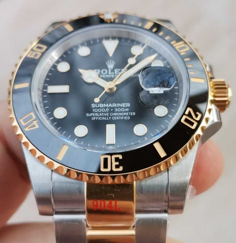 Rolex Submariner Two-Tone 41 mm VR 3235 inox 904L