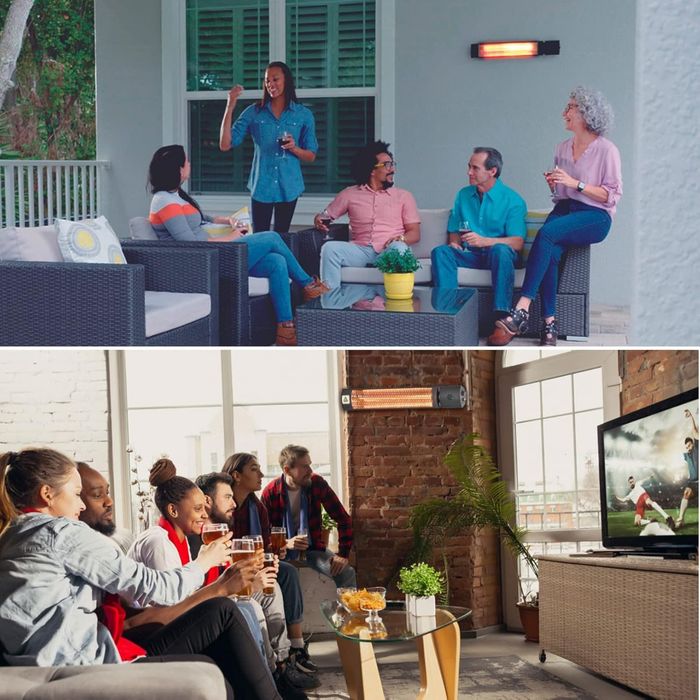 2000W Висококачествен  Инфрачервен електрически нагревател с дистанцио