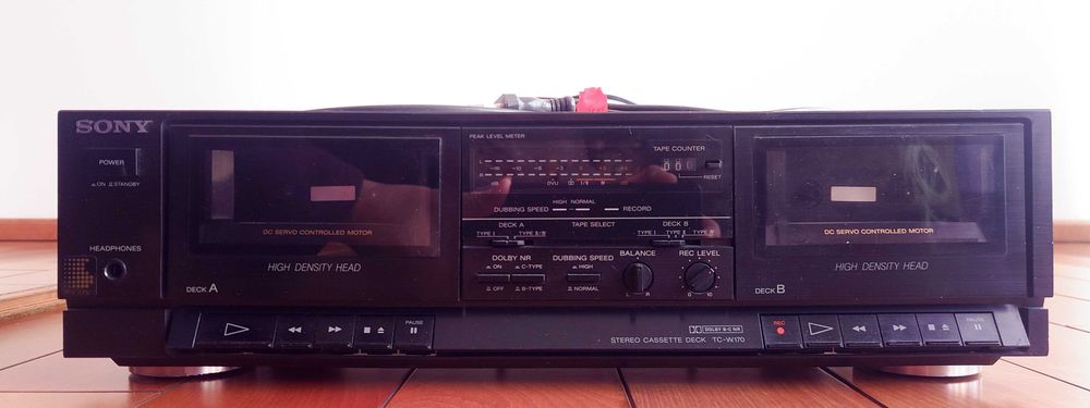 Sony TC-W170 ( двукасетен / двукасетъчен дек ) - за ремонт