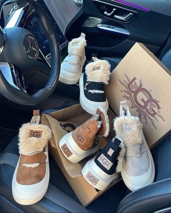 UGG, естествен велур и MIU MiU