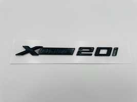 Emblema compatibila BMW x-drive 20i negru