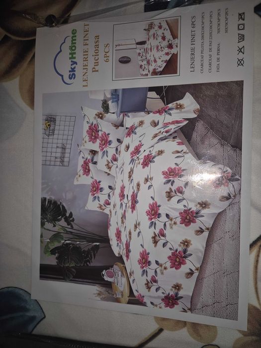 Lenjeri de pat Sky home 6 piese