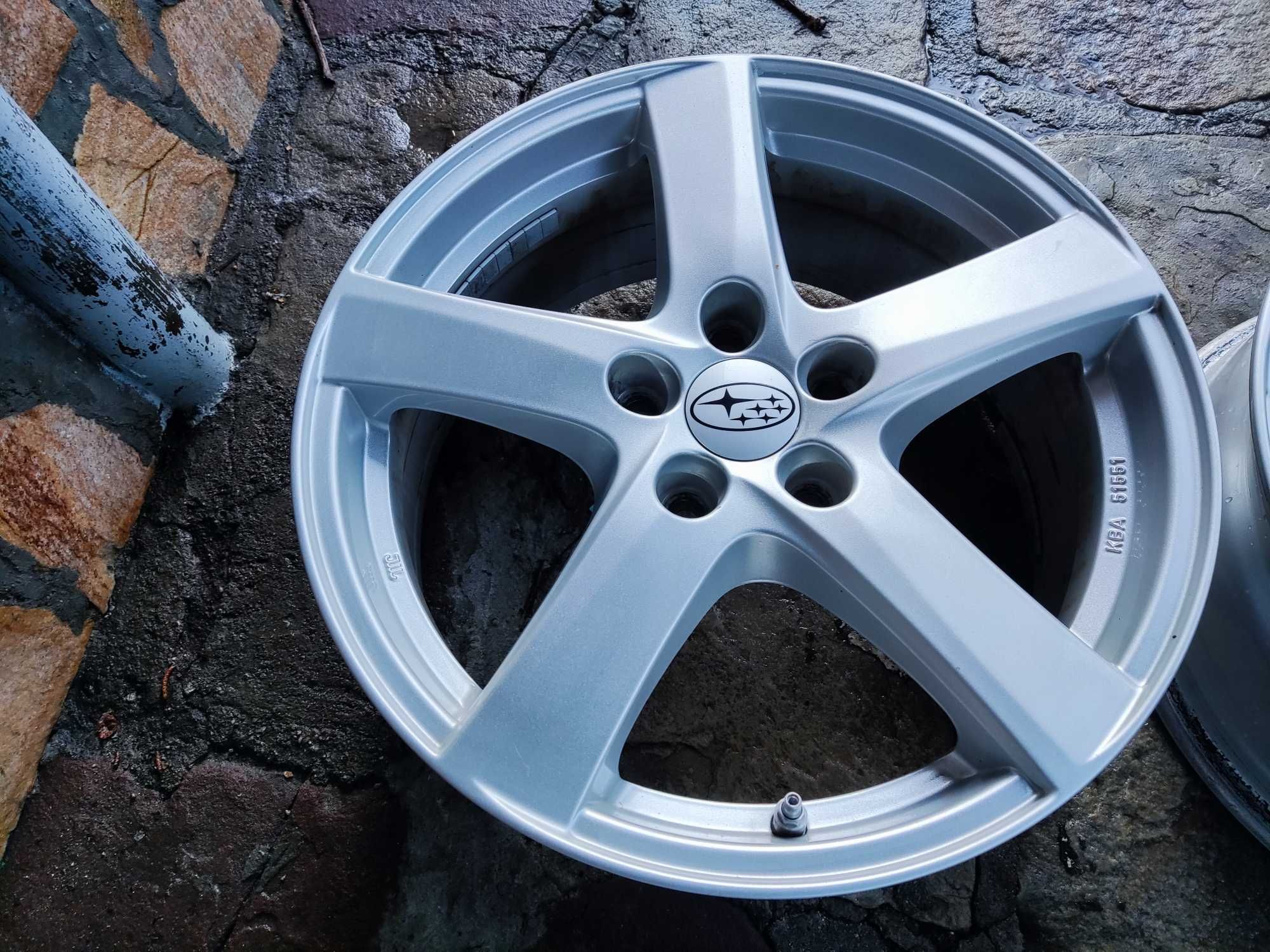 Subaru 5x114,3 - 17 цола лети джанти Alutec за Субару 5х114,3