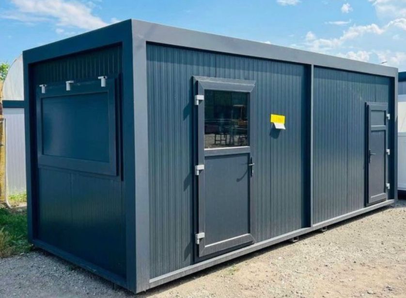 Container vitrina birou vestiar sanitar modular magazin terasa