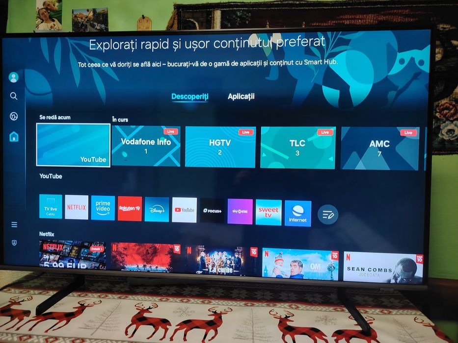 Samsung QLED 4K UHD  108 cm excelent