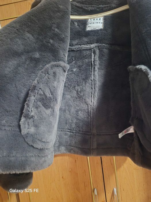 Дамско топло кожено яке