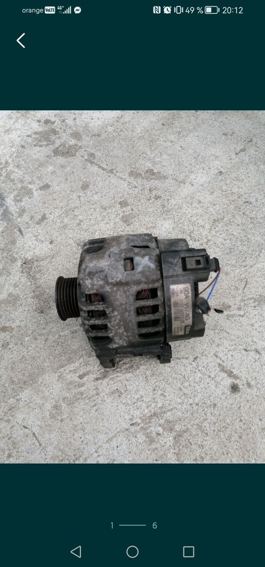 alternator,tulumba frana,claxon,electromotor skoda fabia 1 1.4