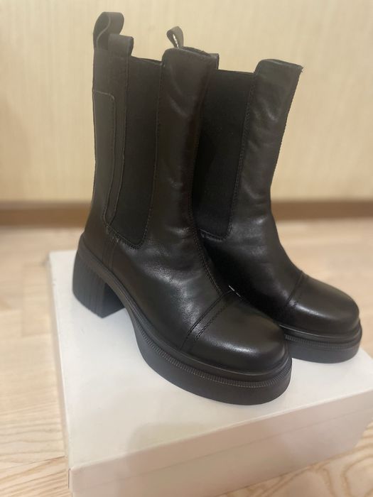 Сапоги зимние натуральная кожа