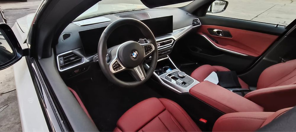 Interior piele bmw seria 3 G21 an 2025 de pe masina 3000 km