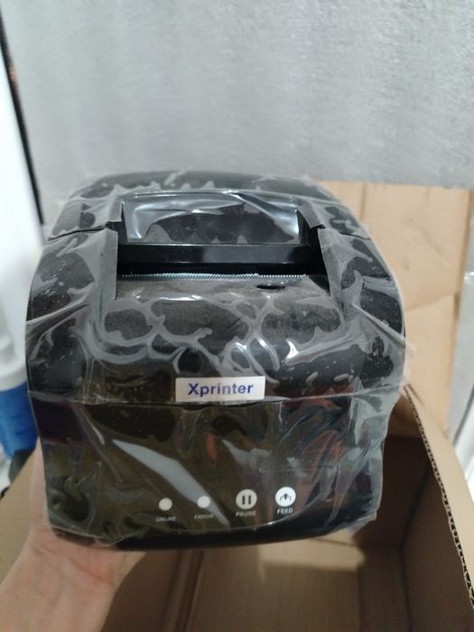 Термопринтер для чека и для штрих кодов