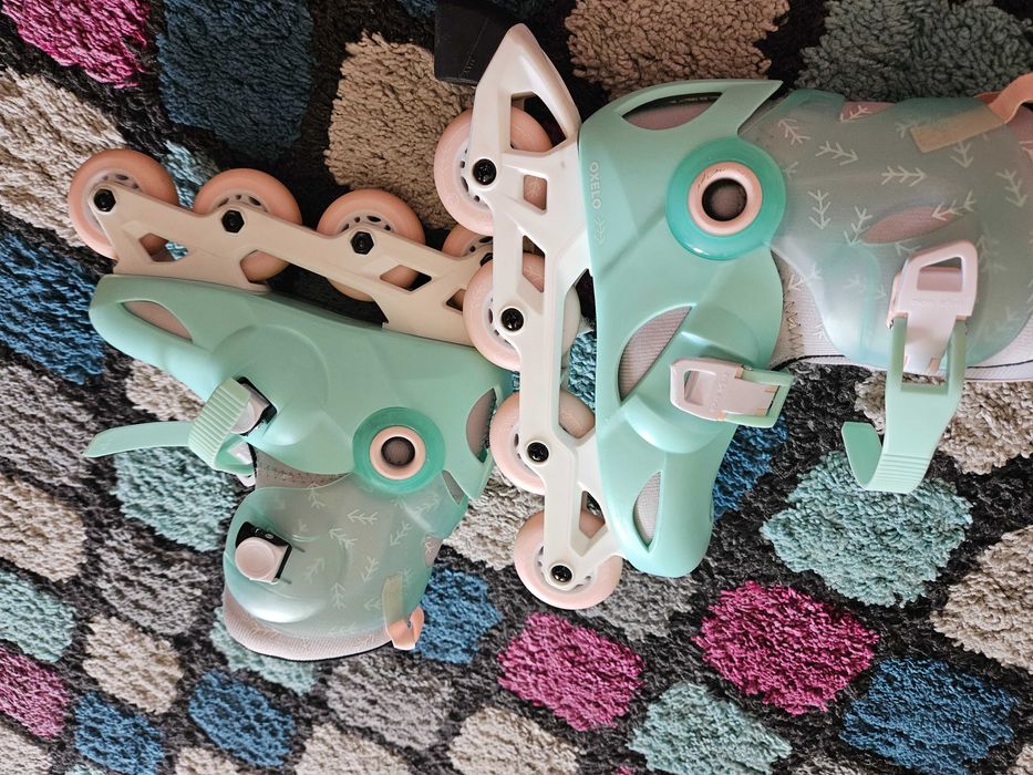 Детски ролери момиче Oxelo dekatlon кънки