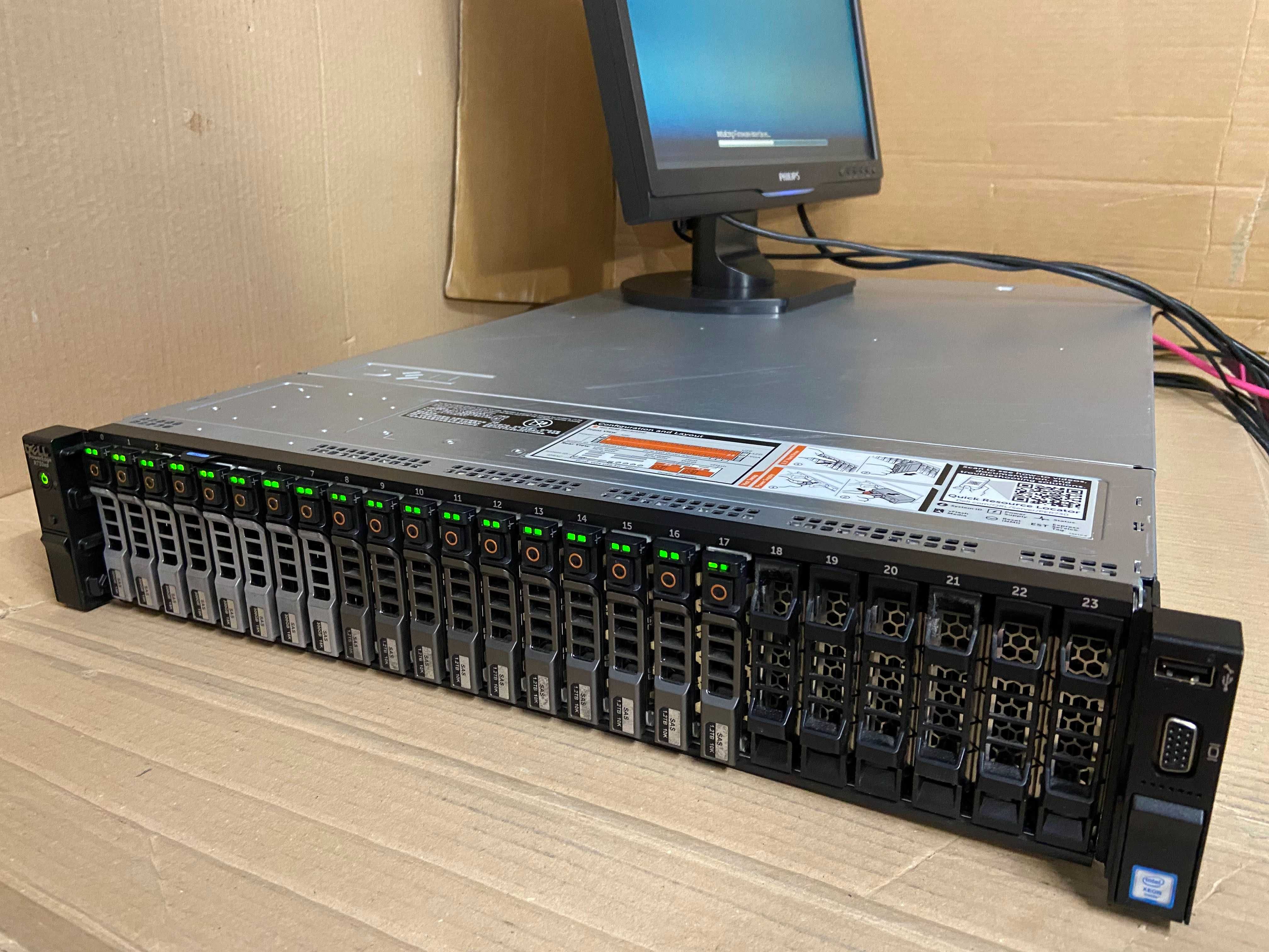 Dell R730xd 2*Xeon E5-2650v3, 128GB DDR4, 10.8TB HDD, BOSS-S1, TrueNAS