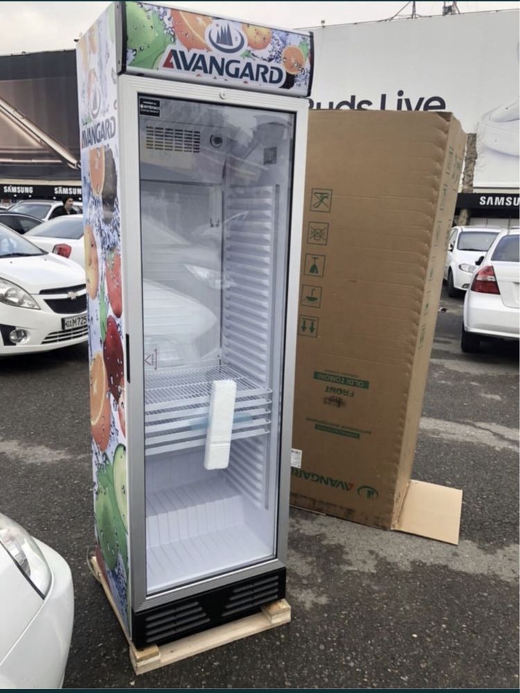 Витрины холодильник Avangard 390L оптовой цене доставка бесплатно