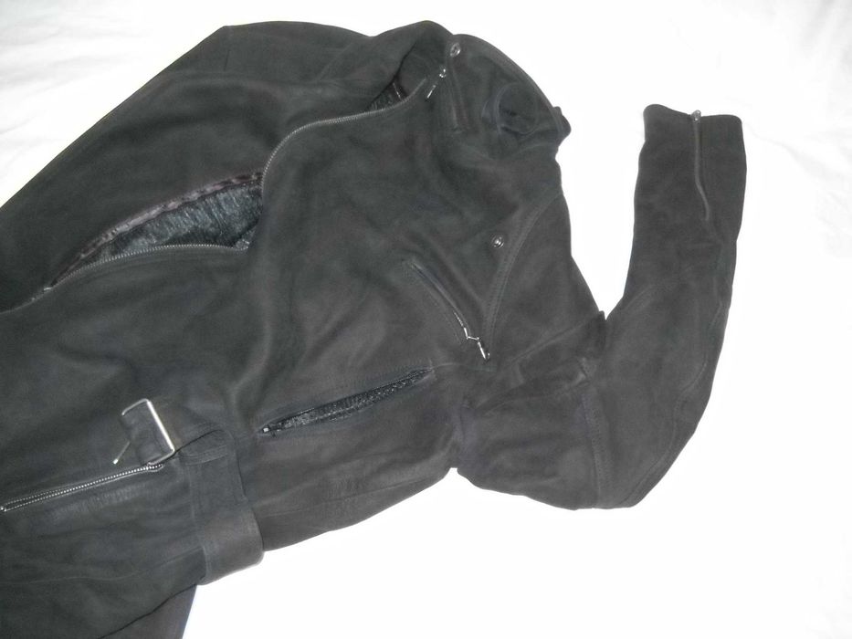 L-XL размер. Марково кожено яке от естествена кожа(набук).