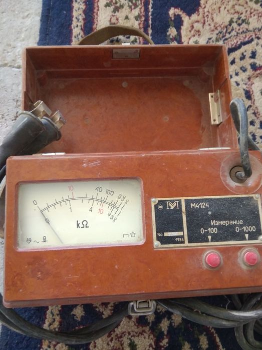 мегометр  модел м4124