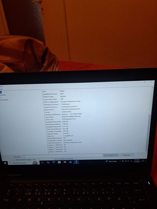 Laptop dell latitude 5490 – i5 7th Gen / 8GB Ram / SSD 256GB / Full HD