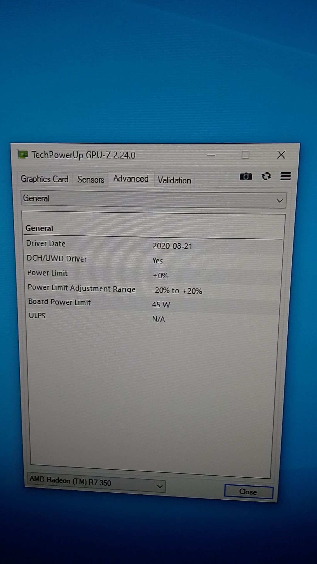 Видео карта AMD R7 350 4GB DDR3