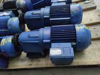 Motor electric trifazat cu reductor, 1.5kW,
