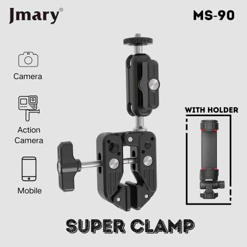 Крепление Jmary MS-90 Super Clamp 55 мм holder. Есть доставка