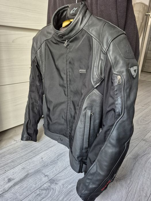 Geaca moto piele/textil  Rev'it marime 52 (L)