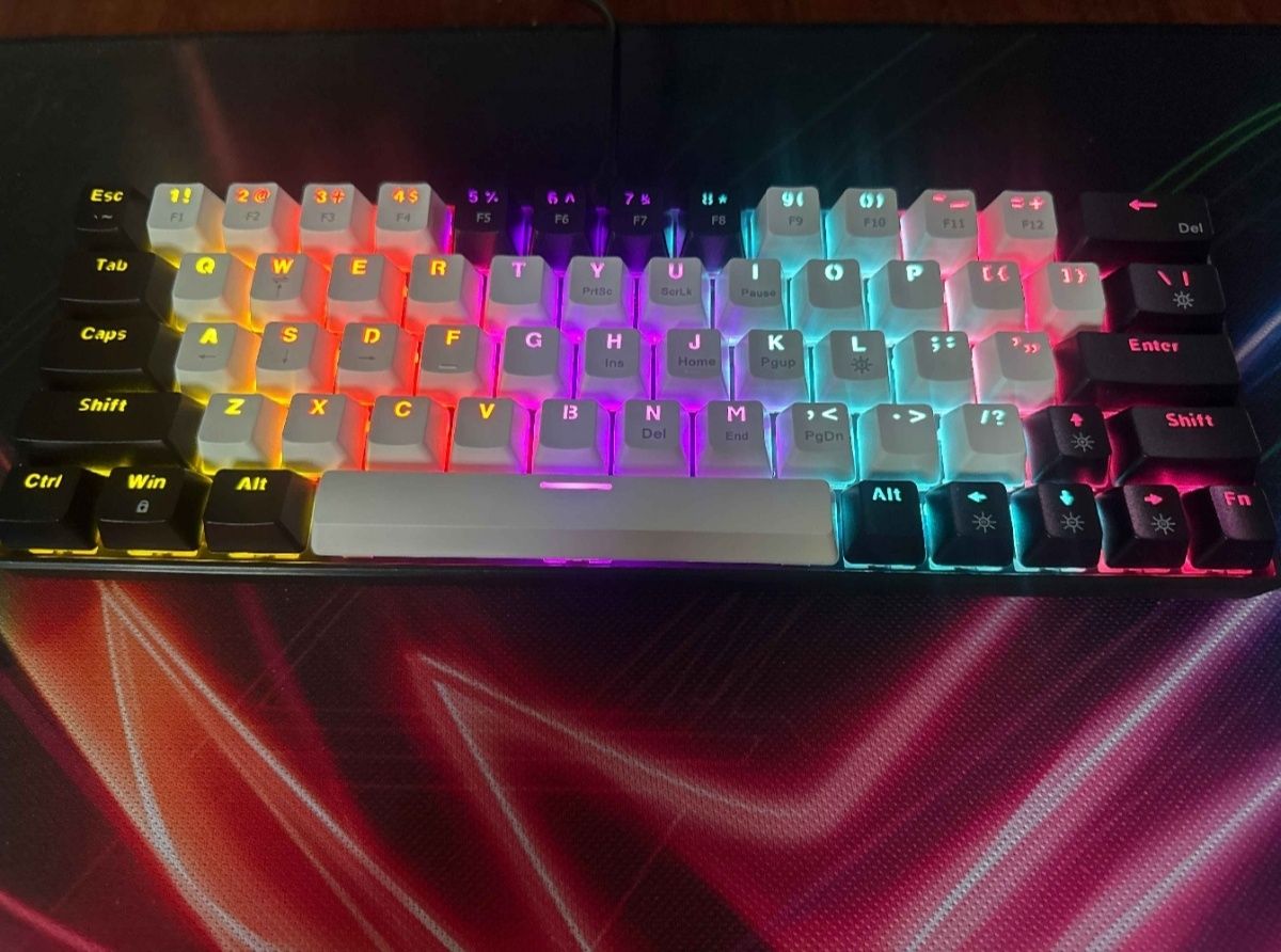 Игровая механическая клавиатура Zifrind Rgb подсветкой