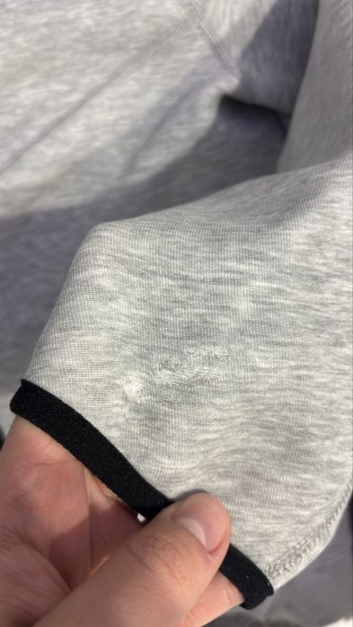 Nike tech fleece сиво горнище