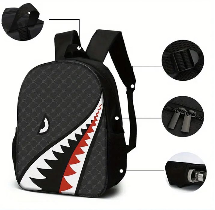 Ученически Комплект 3 в 1 Раница,Чанта и Несесер Sprayground