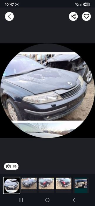 Bara fata Renault Laguna 2 1.9d