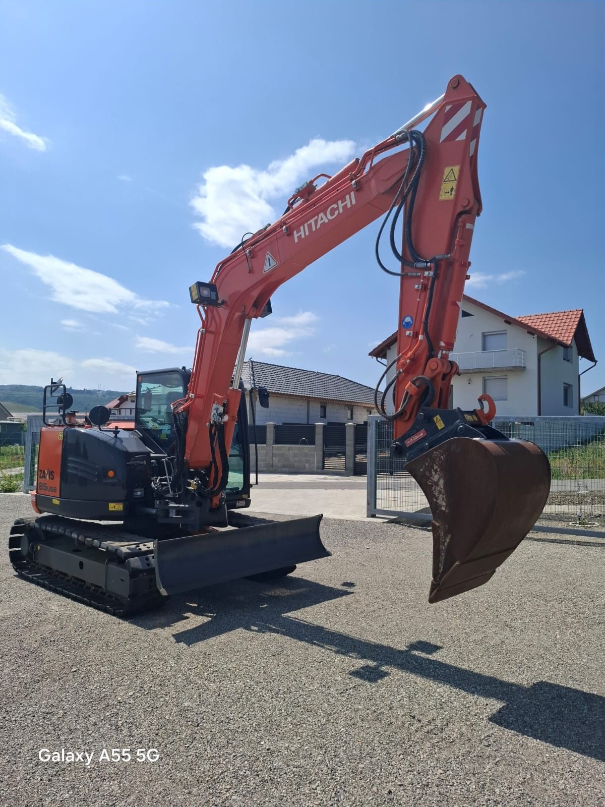 Excavator HITACHI ZX 85 USB - 5 A