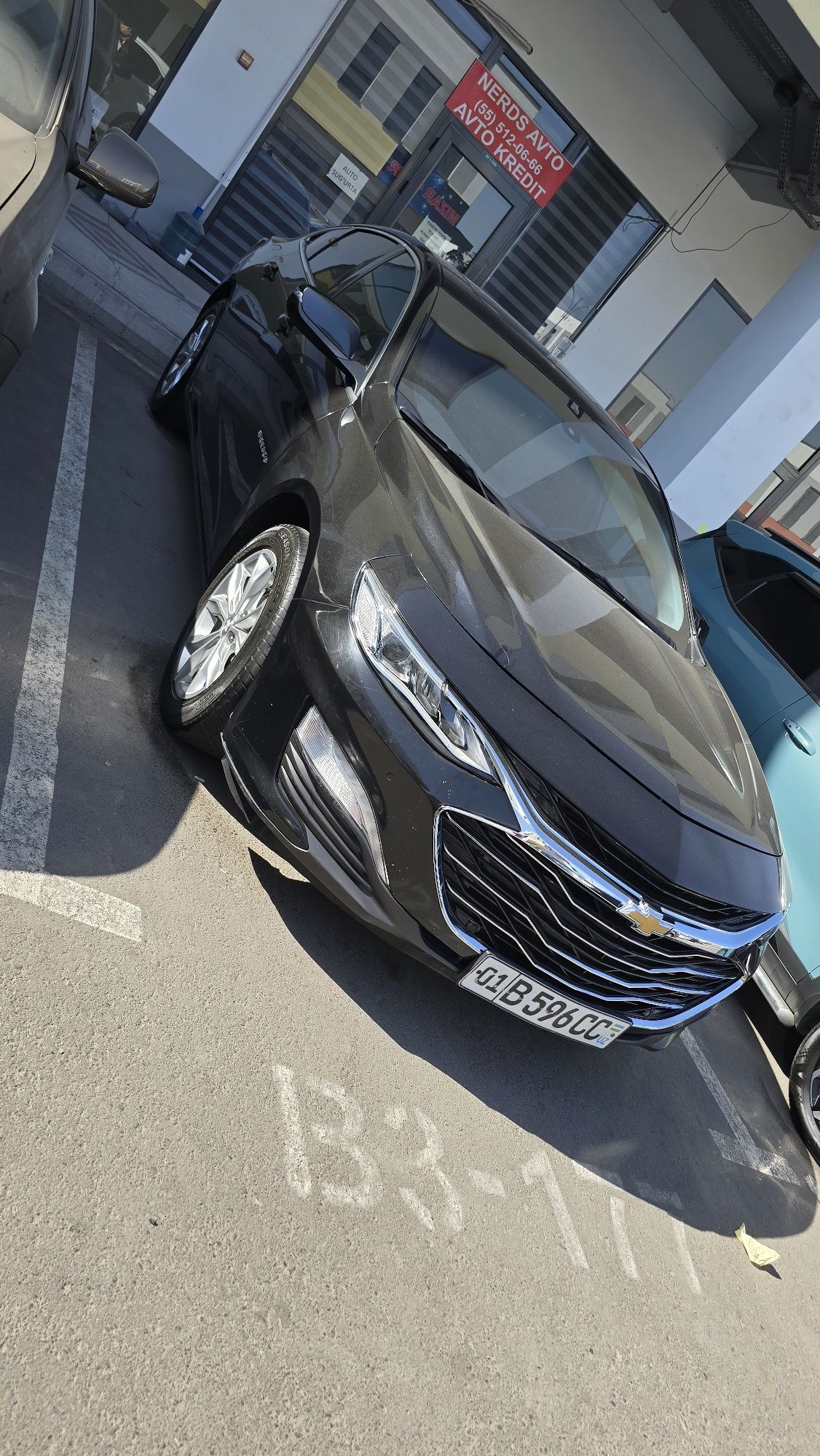 Malibu primer kraskasi kapot krilo holati yahshi airbag  otgan