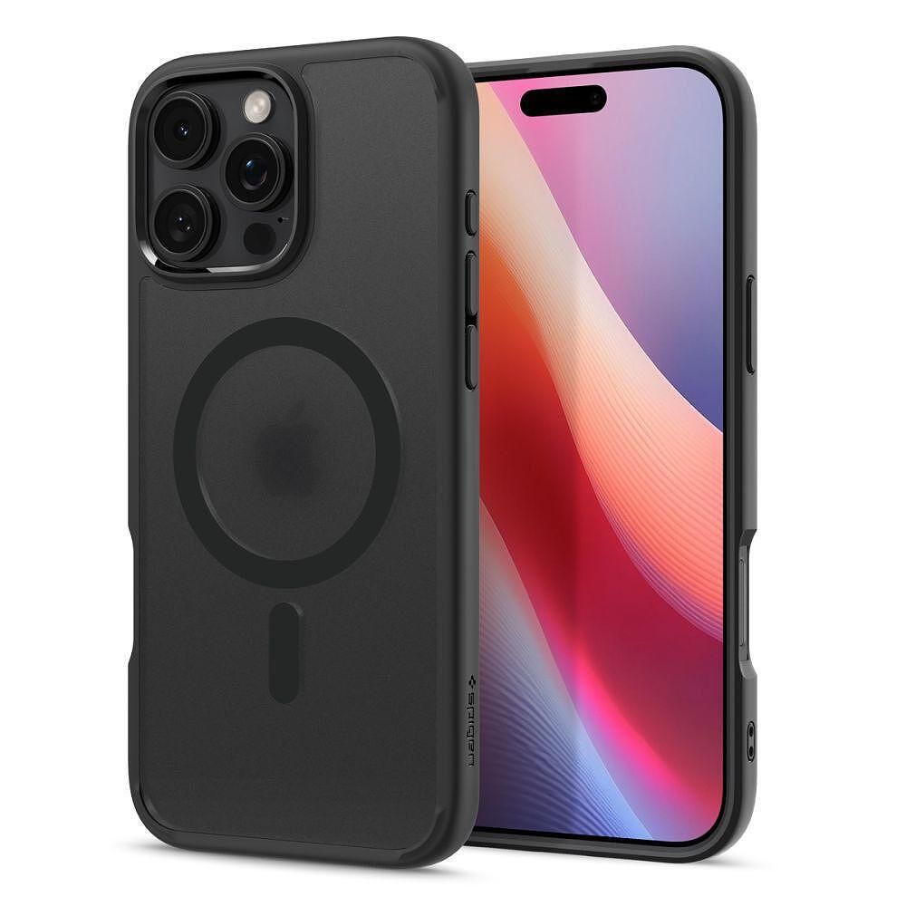 Кейс spigen ultra hybrid mag magsafe за iphone 16 pro max - frost blac
