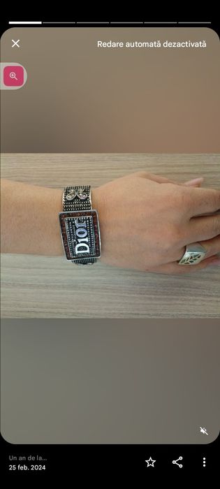 Brățară dior vintage