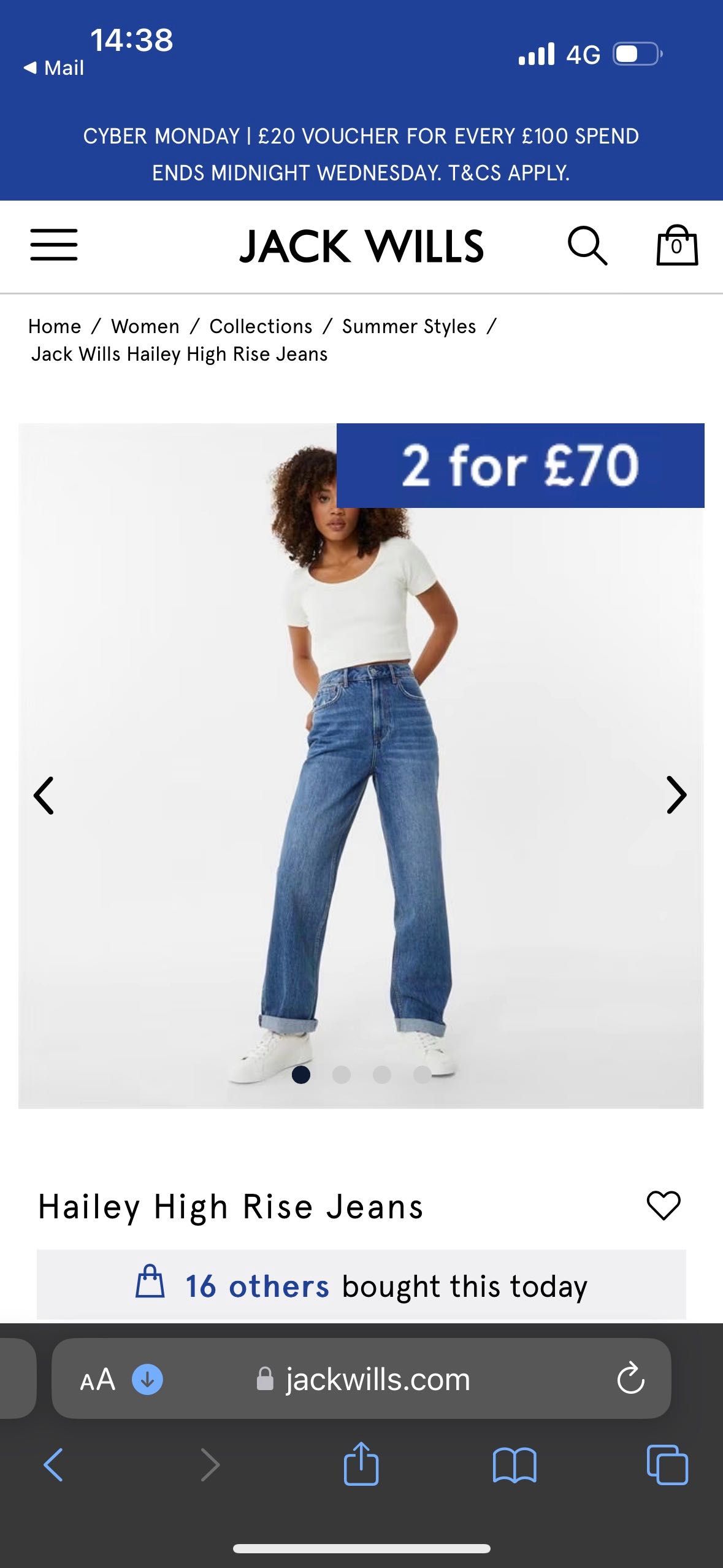 Дънки Jack Wills