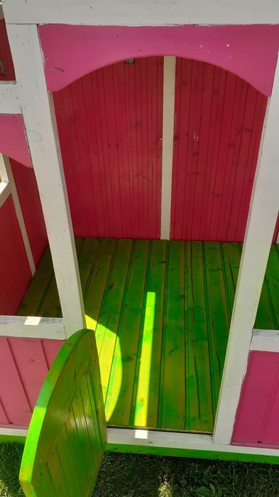 Casuta din lemn pentru copii