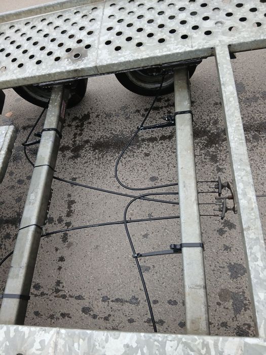 Platformă Gala Syriusz 4.5Metri  Troliu electric 6Tone Trailer/Remorcă