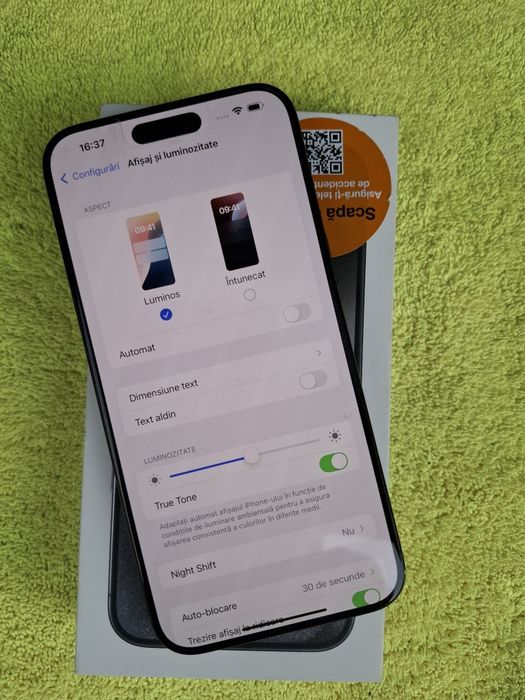 Vând/Schimb IPhone 15 Pro Max 5g 256g ca Nou Fulbox Liber