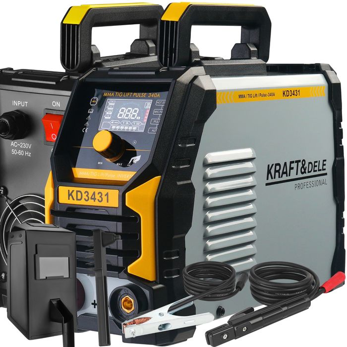 Aparat sudura MMA TigLift Pulse 340A , Kraft&Dele KD3431
