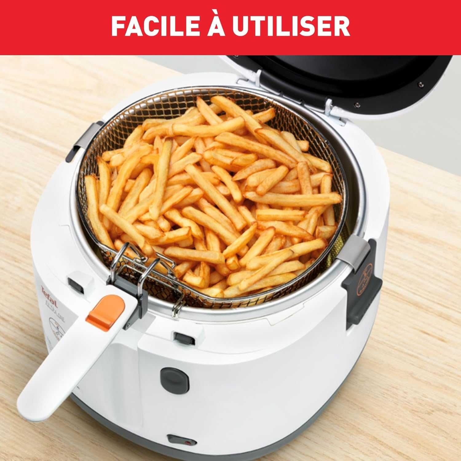 Фритюрник Tefal FF162131, Filtra One,вместимост 1,2кг,1900W лек ДЕФЕКТ
