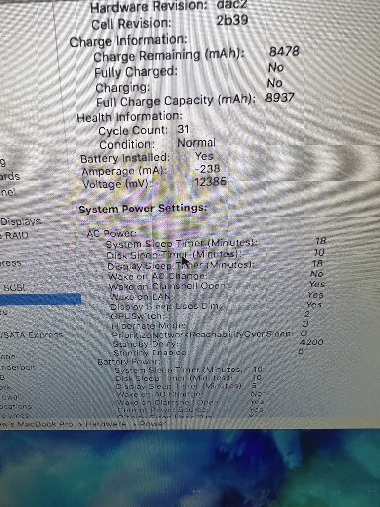 Macbook pro 17 late  i7 2760Qm
