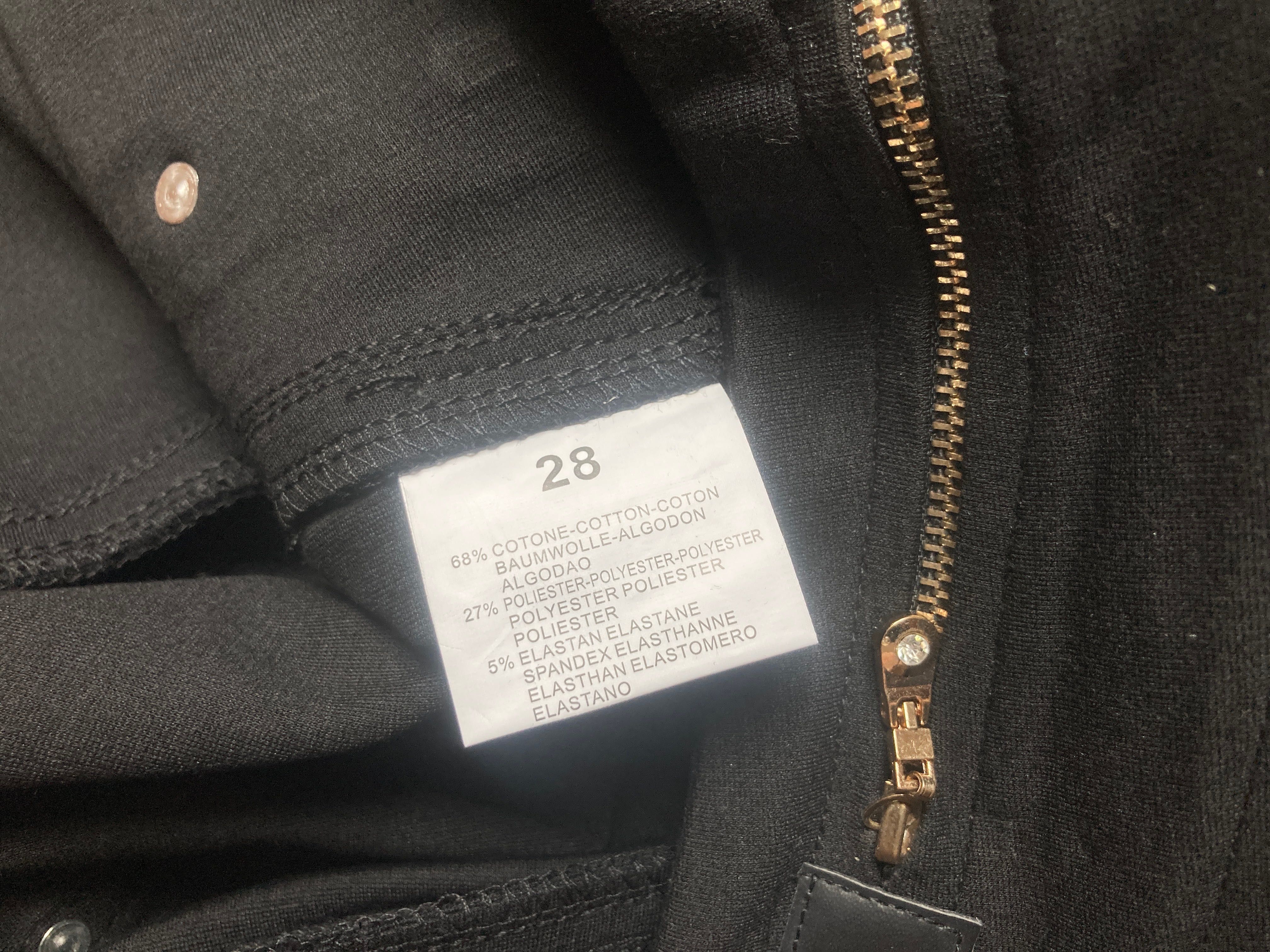 Pantaloni din bumbac cu banda lata în talie, mărimea S/M