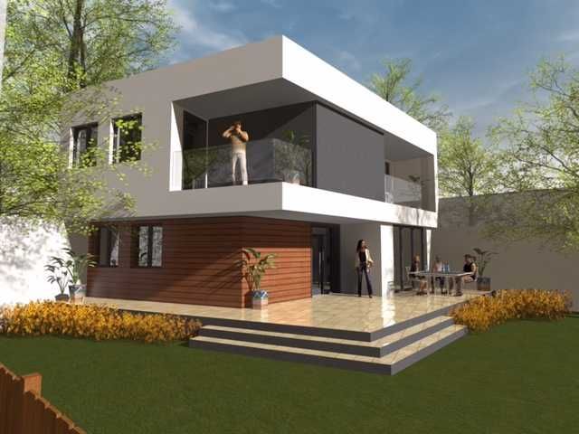 Giulesti lacul morii vila individuala faza de proiect teren 474m2