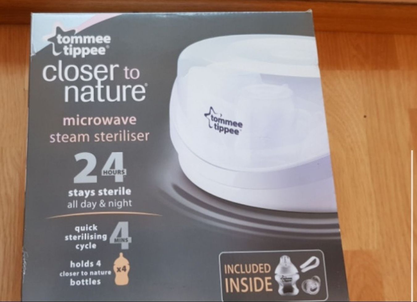 Sterilizator biberoane cuptor microunde Tommee Tippee alaptare bebe