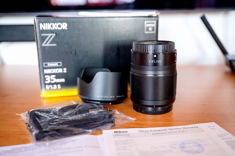 Nikkor z 35mm f1,8s