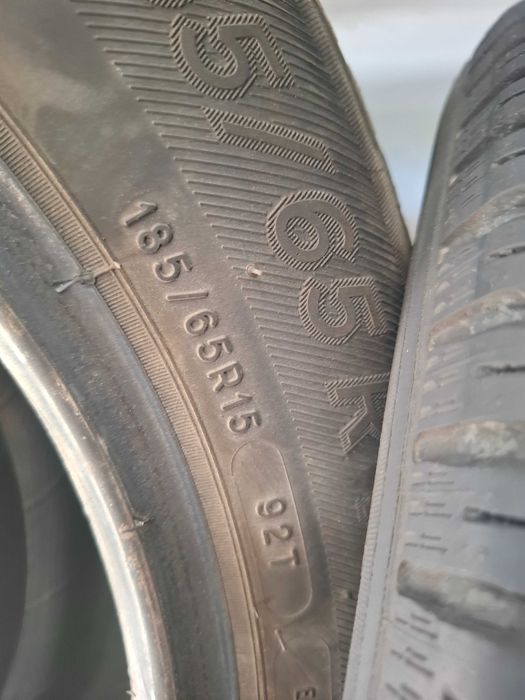 2 Всесезонни гуми Мишелин 185/65/15 ДОТ20 (безплатно поставяне)