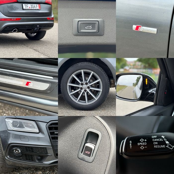 Audi Q5 S-Line 2.0 Tdi 190 Cp ULTRA 2017 Euro 6 Distronic Extra full