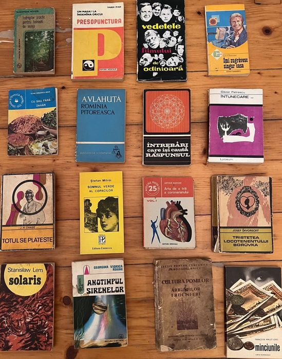 Vând cărți românești vechii și noi