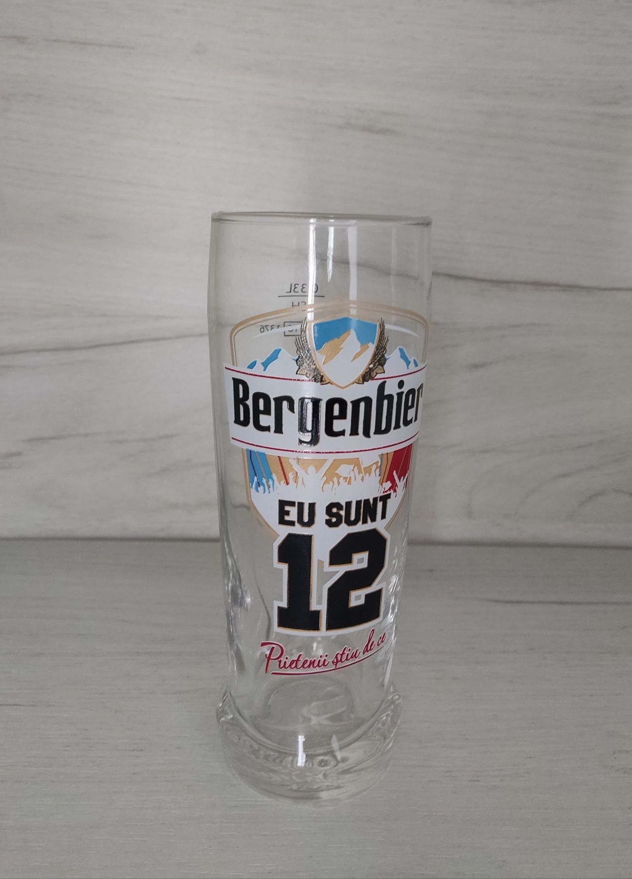 Set 6 pahare de bere Bergenbier