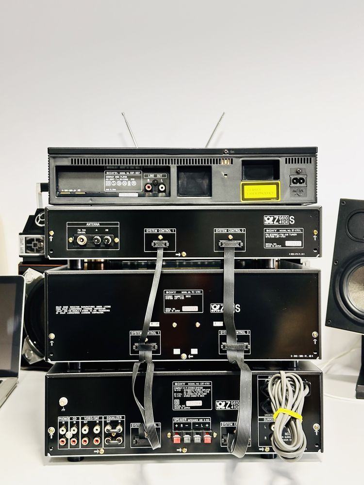 Linie audio midi  SONY LBT-V701,ampli+deck-autoreverse+cd player+tuner