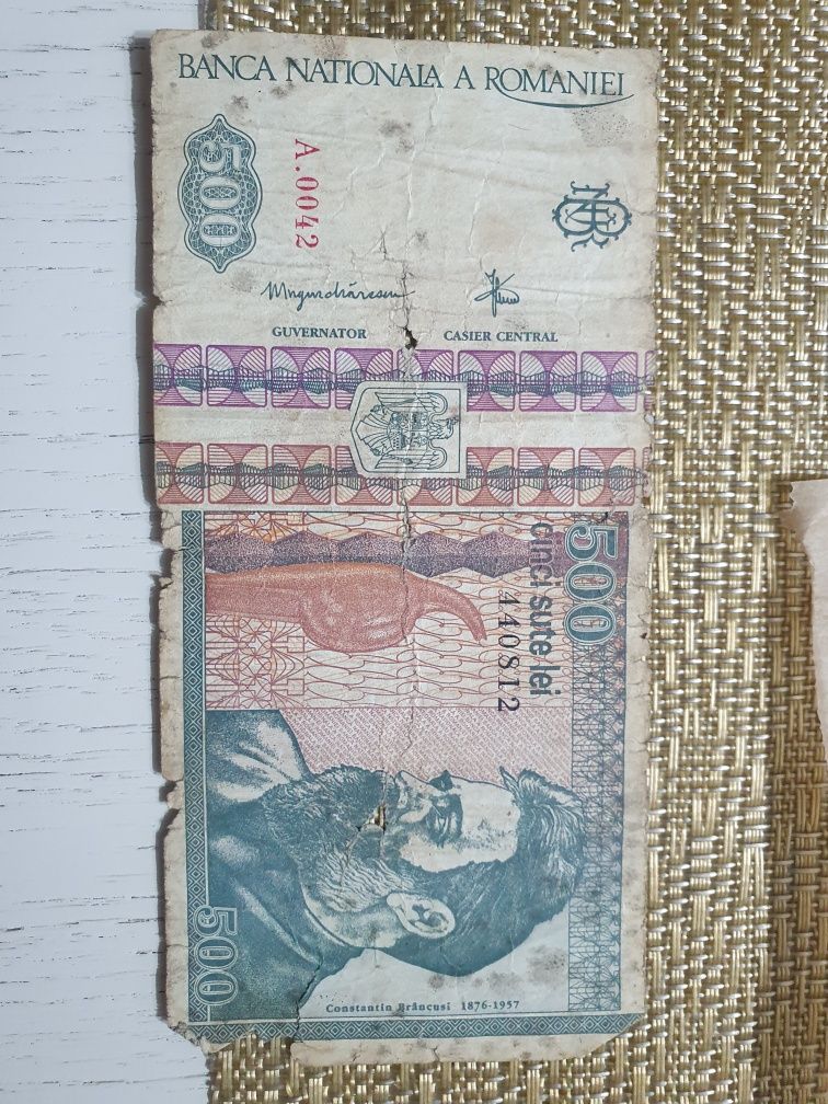 Bancnota 500 lei